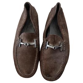 Tod's Gommino Mocassini in scamosciato marrone