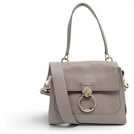 NEUE CHLOE TESS HAND TASCHE AUS KORNLEDER GRAU SCHULTERTASCHE - Chloé
