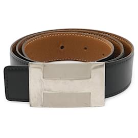 Cinturón Hermès H Plate Box Calf Togo Leather 80
