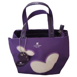 Courreges Courrèges Violette Tote Bag mit Herzen