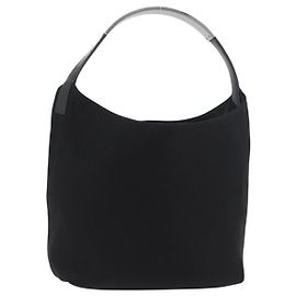 Borsa a tracolla GUCCI Tela Nero Argento 001 3298 Auth 181270