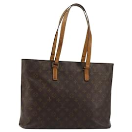 LOUIS VUITTON Monogram Luco Tote Tasche M51155 LV Auth 165267