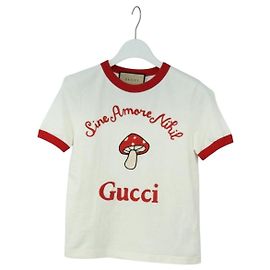 Camiseta GUCCI de Algodón XXS Blanco Auth 165306V
