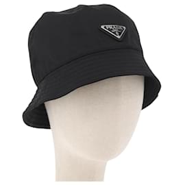 Cappello PRADA Nylon M Black Auth 181375M - Prada