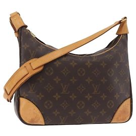LOUIS VUITTON Borsa a Spalla Monogram Boulogne 30 M51265 LV Auth 180270A