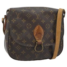 LOUIS VUITTON Sac à l'épaule Monogram Saint Cloud GM M51242 LV Auth 180625