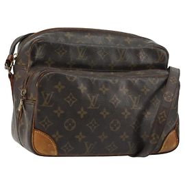 LOUIS VUITTON Borsa a Spalla Monogram Nile M45244 LV Auth 180701