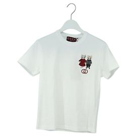 T-shirt GUCCI Collaboration Higuchi Yuko en coton blanc Auth 181160M