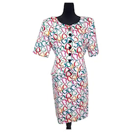 Tailleur Yves Saint Laurent Love s/s 92 con stampa cuori