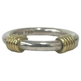 Tiffany & Co. Ring aus 18K Gelbgold und Silber