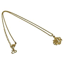 Collana Christian Dior Vintage placcata in oro