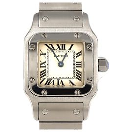 Cartier Santos Galbee Acciaio Inossidabile