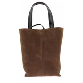 Phoebe Philo Tote Bag aus braunem Wildleder