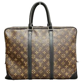 Sac Portefeuille Voyage Monogram Macassar Louis Vuitton