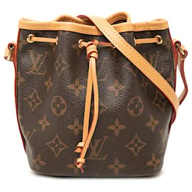 Louis Vuitton Marrón Monogram Nano Noe