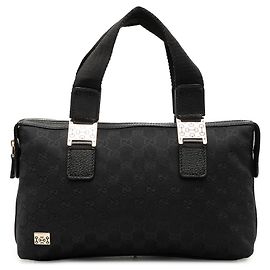 Borsa Pop in tela GG nera Gucci