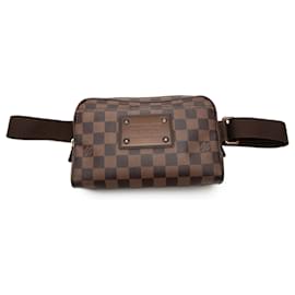 Marsupio Louis Vuitton Damier Ebene marrone Brooklyn