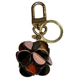 Louis Vuitton Monogram Portefeuille Flowering Keychain