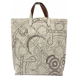 Hermès Borsa Tote Hermes Calimi GM in grigio