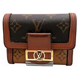 Louis Vuitton Monogram Reverse Tri-Fold Portemonnaie