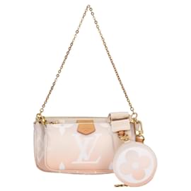 Borsa a tracolla Louis Vuitton Multi Pochette Accessoires Giant Monogram