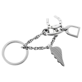 Hermes Bon Voyage Silver Keyring - Hermès
