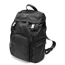 Prada Nylon Backpack Rucksack 1BZ039 Black