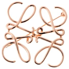 Spilla Anagramma Loewe Oro Rosa