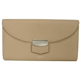 Céline Cartera multifunción con solapa Celine Trotter Large