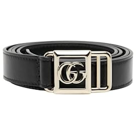 Gucci Double G Schnallen Gürtel Slim
