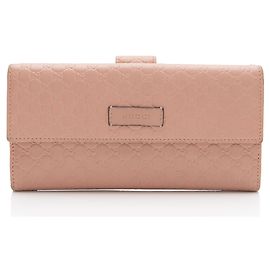 Gucci Microguccissima Leder Langklappportemonnaie