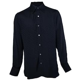 Tom Ford, camicia a pois nera