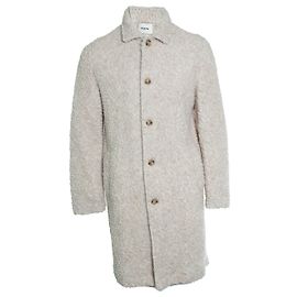Autre Marque Cappotto Edinburgh di Kestin in pile di lana color oatmeal