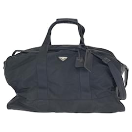 Borsa 2way in nylon Tessuto Saffiano e pelle Prada