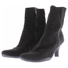 Bottines à talons noirs - Prada