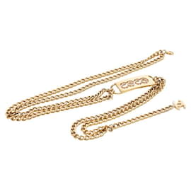 Chanel Coco Logo-Plaketten-Kettengürtel