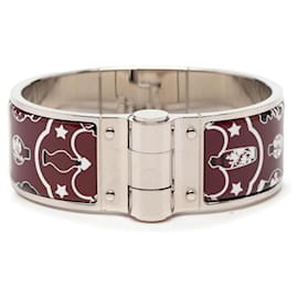 Hermes Charnière GM Enamel Bracelet - Hermès