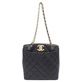 Borsa Tote Matelassé Chanel in nero