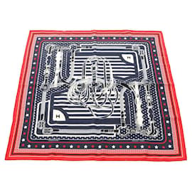 Hermes Carre 55 Disco Coaching Bandana Sciarpa Foulard - Hermès