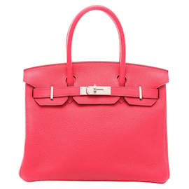 Bolsa Birkin 30 Hermes em rosa - Hermès