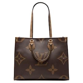 Borsa Louis Vuitton Monogram Giant Reverse OnTheGo MM