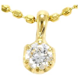 Autre Marque Collana in oro giallo 18K e diamanti