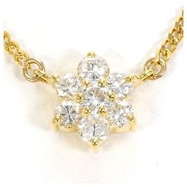 Autre Marque Collana in oro giallo 18K con diamante