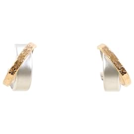 Autre Marque Pendientes de aro dorados elegantes