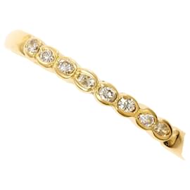 Autre Marque 18K Gelbgold-Ring mit Diamant