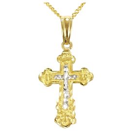 Autre Marque Colar de ouro 18K ouro branco e ouro amarelo