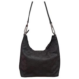 Borsa Gucci GG Monogramma Nylon Nero