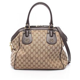 Bolso 2-Way Gucci Scarlet GG Canvas