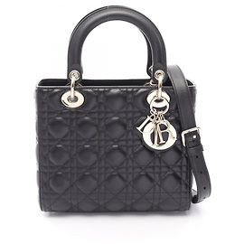 Christian Dior LADY DIOR Borsa Cannage Media