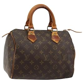 LOUIS VUITTON Borsa Monogram Speedy 25 M41528 LV Auth 180577